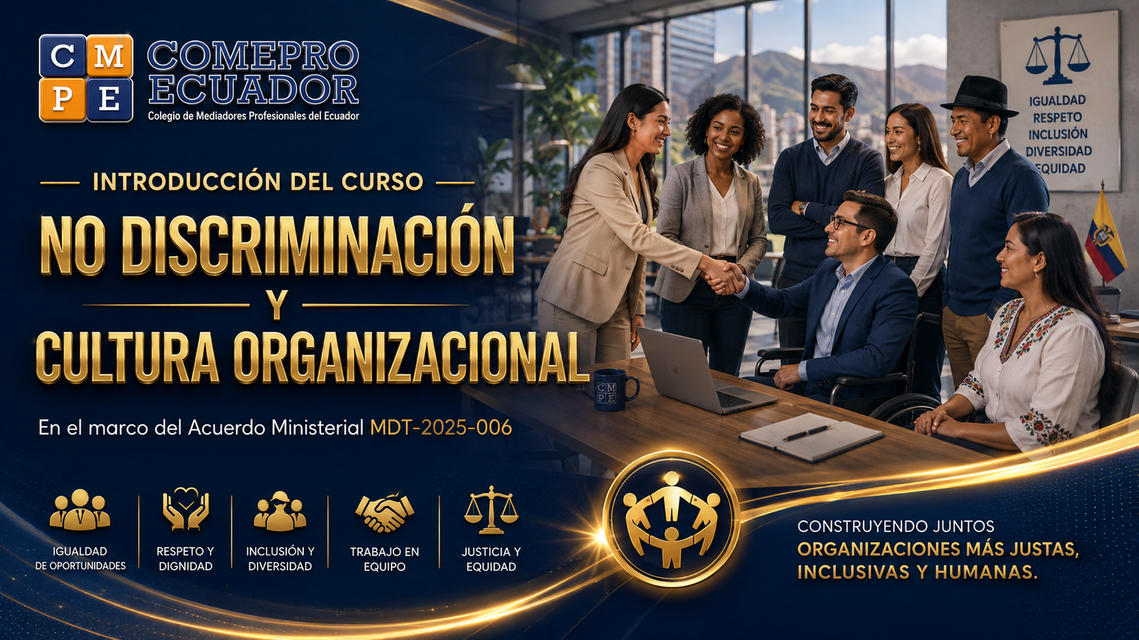 CURSO 4: NO DISCRIMINACIÓN Y CULTURA ORGANIZACIONAL